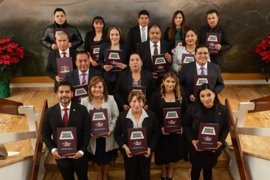 Delfina G&oacute;mez destaca coordinaci&oacute;n y trabajo con Nezahualc&oacute;yotl
