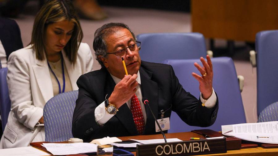 Plan de choque para acelerar y cumplir el Acuerdo de Paz, presenta Petro ante el Consejo de Seguridad de la ONU