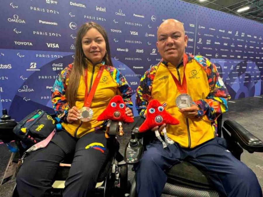 Colombia rompe récord de medallas en los Juegos Paralímpicos de París 2024