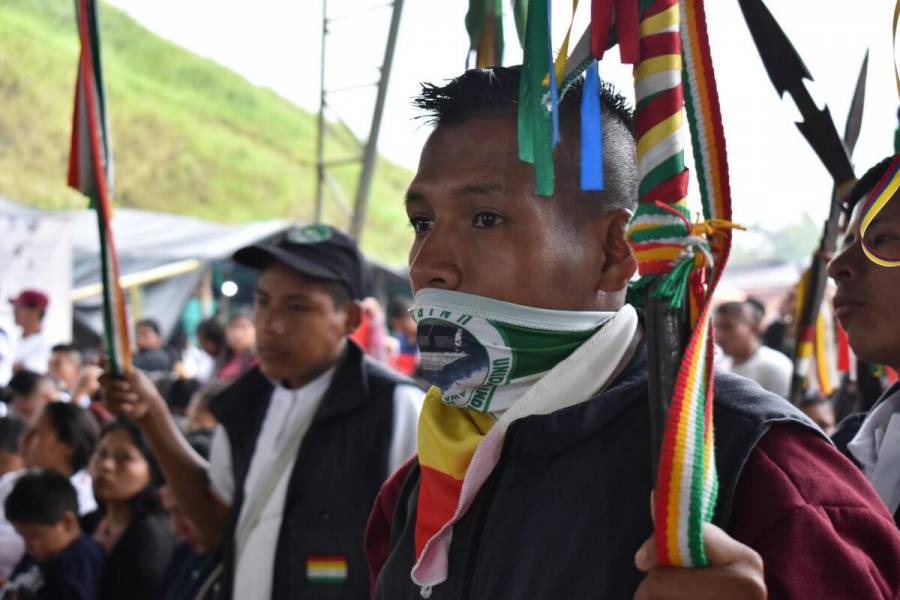 Un indígena muerto y seis heridos en choque con el ejército en suroeste de Colombia