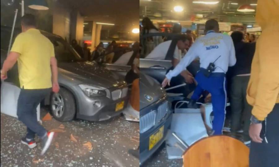 Accidente de tránsito en el norte de Bogotá deja al menos seis heridos