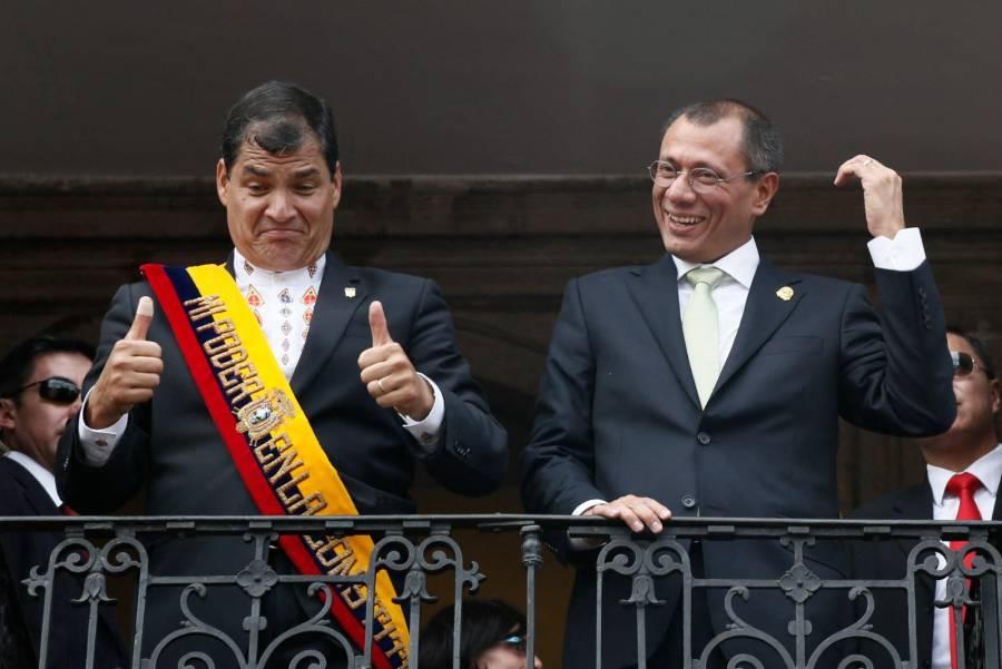 Estados Unidos veta el ingreso de Rafael Correa y Jorge Glas por corrupci&oacute;n
