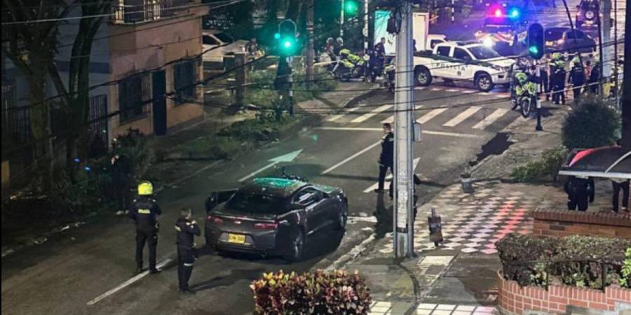 Escolta frustra intento de robo en Medellín y mata a uno de los asaltantes