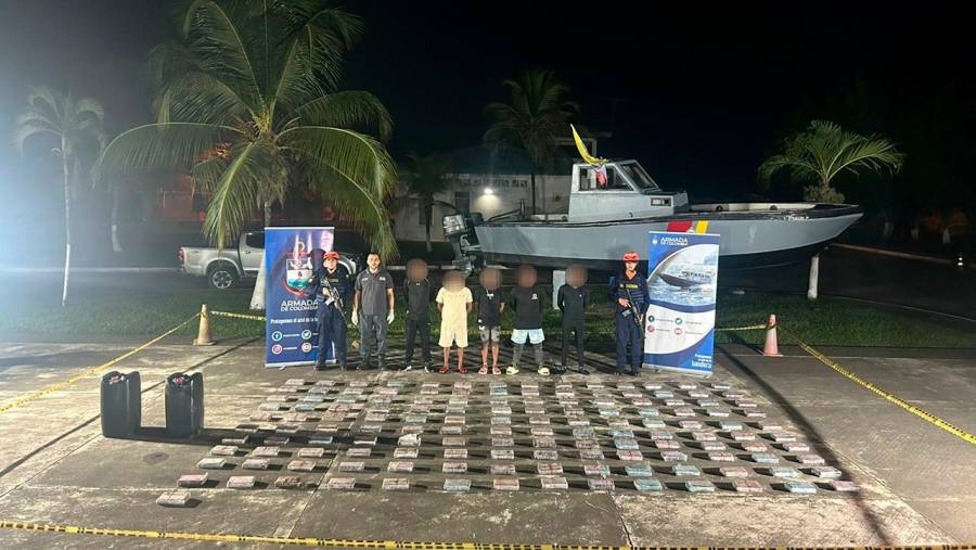 Fuerza P&uacute;blica colombiana propina tres fuertes golpes contra mafias internacionales