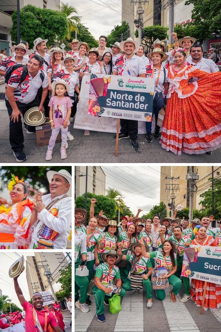 El talento de los y las docentes sale de los auditorios y se toma los espacios públicos durante el Encuentro Folclórico y Cultural de 2024