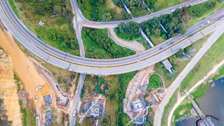 Tercer carril Bogot&aacute;-Girardot va en 65,1% y en diciembre se entregar&iacute;an 21 kil&oacute;metros entre el t&uacute;nel Sumapaz y Fusagasug&aacute;