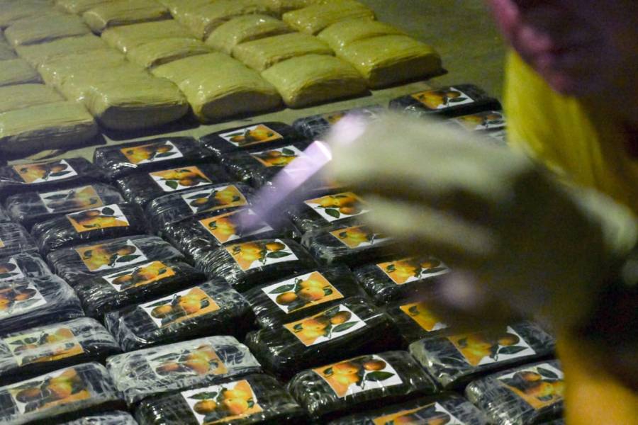 Colombia anuncia el decomiso de 225 toneladas de cocaína en operación internacional