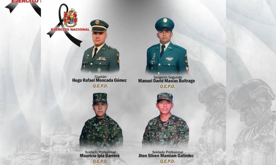 Investigan muerte de cuatro militares durante operaci&oacute;n contra el Clan del Golfo