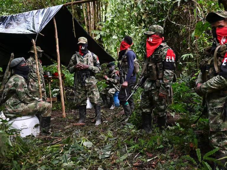 Cinco menores rescatados en combates entre Farc y ELN en Arauca
