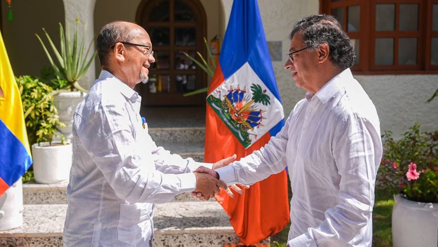 Colombia y Hait&iacute; dialogan con miras a cooperar en temas de seguridad alimentaria y paz