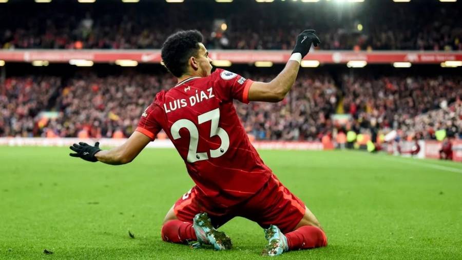 Liverpool goleó 6-3 al Tottenham y lidera la Premier League: Luis Díaz marca doblete