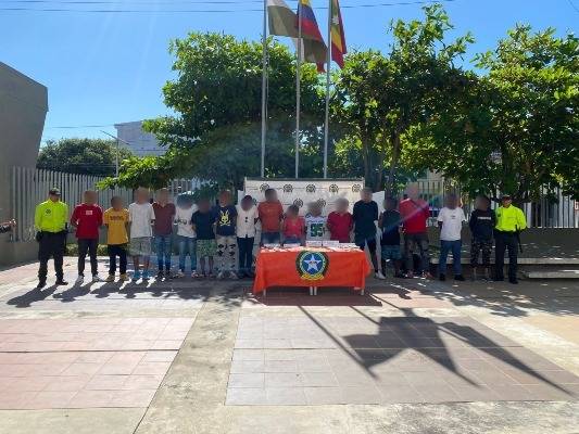 En el Centro Histórico de Cartagena, fue desarticulada la banda 