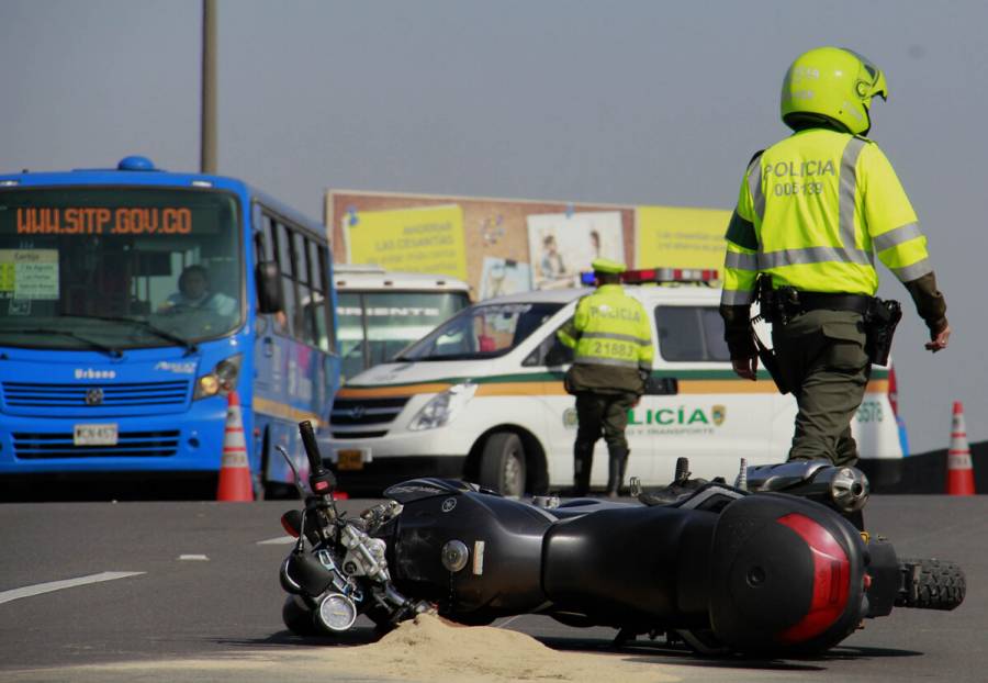 Fatalidades por accidentes de tr&aacute;nsito en Bogot&aacute; aumentaron 46% en diciembre