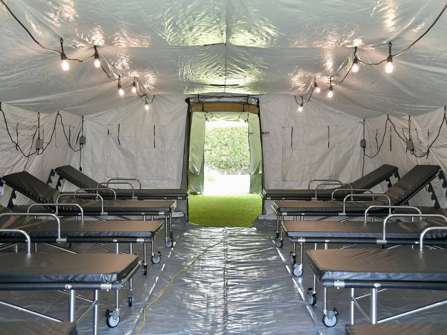 Trasladan hospital de campaña a La Guajira para atender emergencias sanitarias