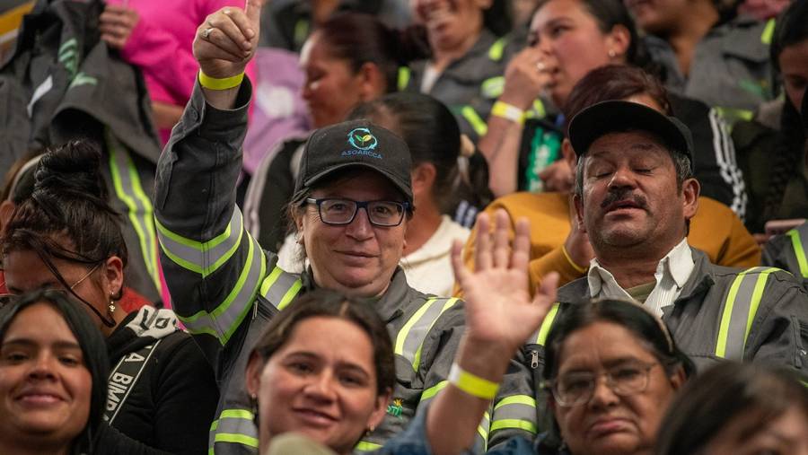 Recicladores reconocen el liderazgo y el legado del presidente Petro por la dignificación de su labor y la implementación de Basura Cero en el país