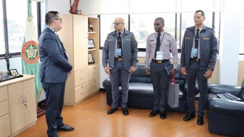 Reciben a delegación de la Policía de República Dominicana para intercambio de conocimientos en seguridad