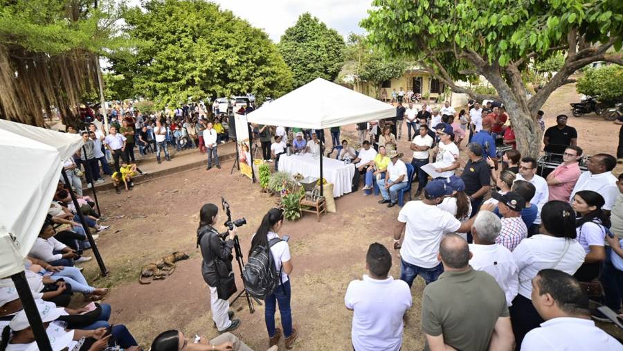 Gobierno nacional construirá siete Puntos de Abastecimiento Solidario y mejorará vías en el Cesar