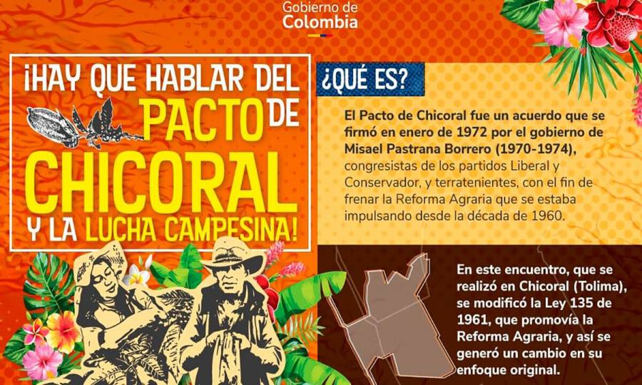 M&aacute;s de 4 mil campesinos y miembros de comunidades &eacute;tnicas construir&aacute;n el Pacto por la Tierra y la Vida en Chicoral