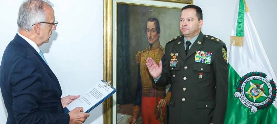 General Carlos Fernando Triana asume como director de la Policía Nacional