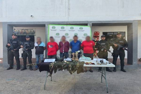 Operativo conjunto y contundente permite desmantelar banda criminal Los Guerros en Maicao