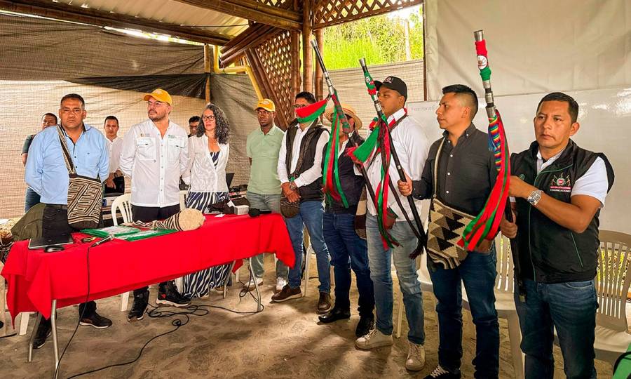 Comunidades ind&iacute;genas del Cauca reciben 685 hect&aacute;reas de tierra para ampliaci&oacute;n de resguardos