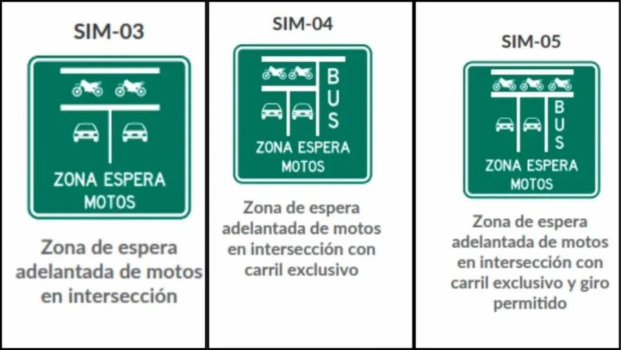 Colombia implementa nuevas señales de tránsito para motociclistas con el objetivo de reducir accidentes