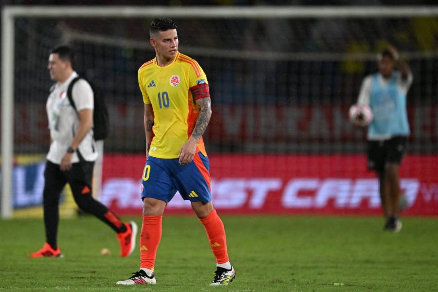 Un renacido James Rodríguez lidera a Colombia para enfrenar a Brasil y Paraguay