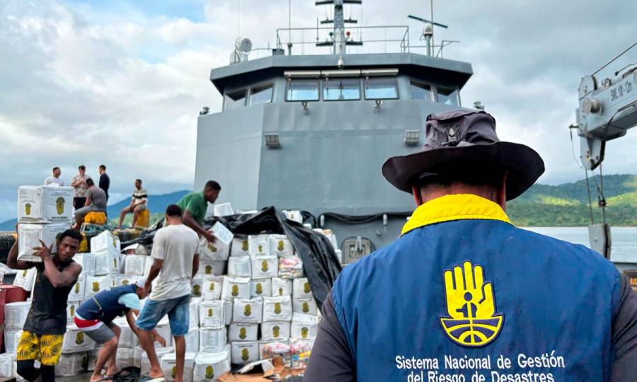 Gobierno atiende emergencia por lluvias en el Pacífico con ayuda humanitaria turca