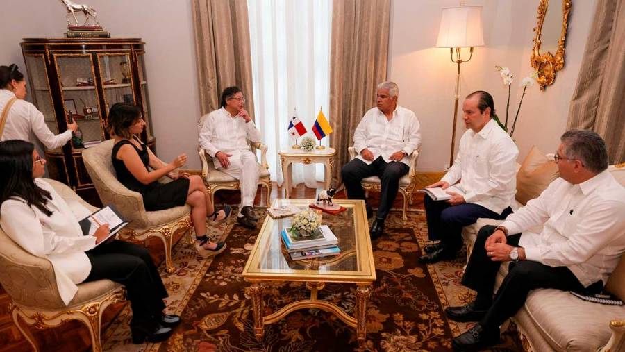 Comunicado conjunto del encuentro entre los presidentes de Panamá, José Raúl Mulino Quintero, y de Colombia, Gustavo Petro Urrego