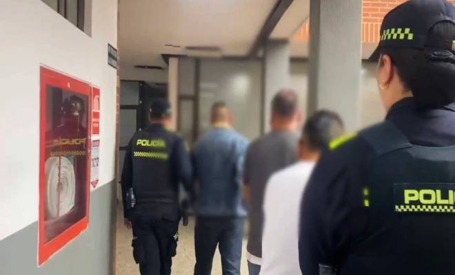 Capturados con 128 millones de pesos hurtados por modalidad de falso funcionario