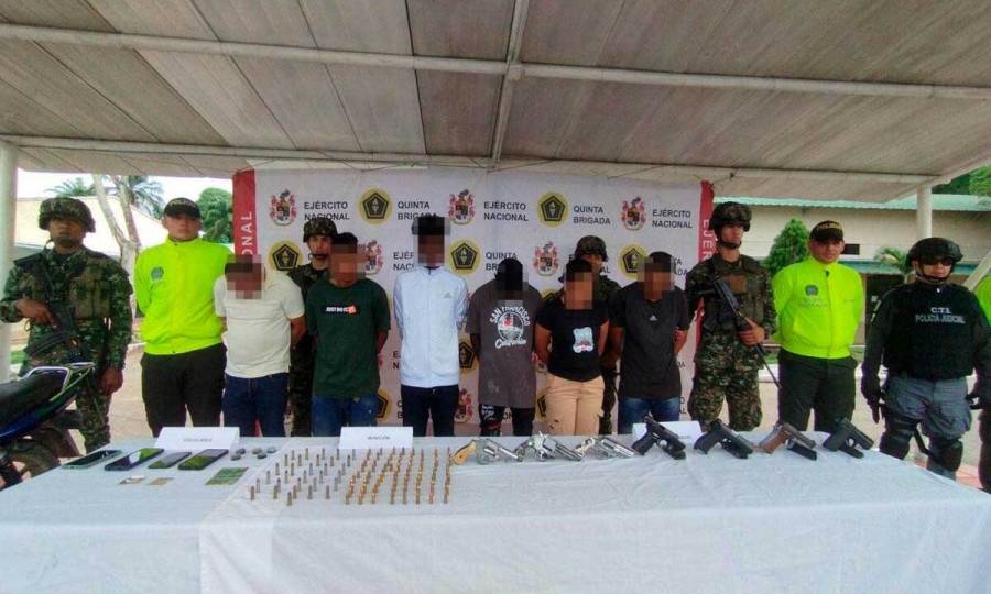 Ofensiva de la Fuerza Pública contra el Eln en Antioquia, La Guajira y Catatumbo deja ocho capturas