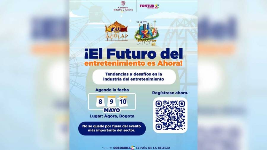 Gobierno invita a participar en evento de entretenimiento y parques de diversiones