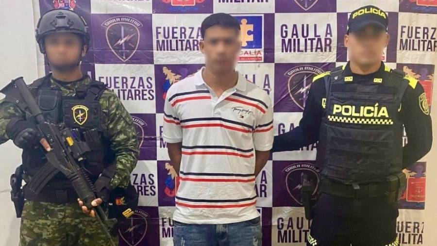 Capturan en Riohacha a alias Yao, señalado jefe de sicarios de Los Pachenca