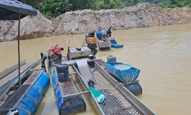 Operación “Agamenon”: La Policía Nacional combate la minería ilícita en Bolívar