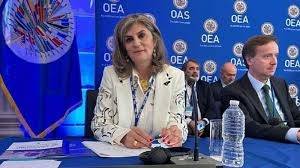 Laura Gil Savastano, primera mujer elegida secretaria general adjunta de la OEA