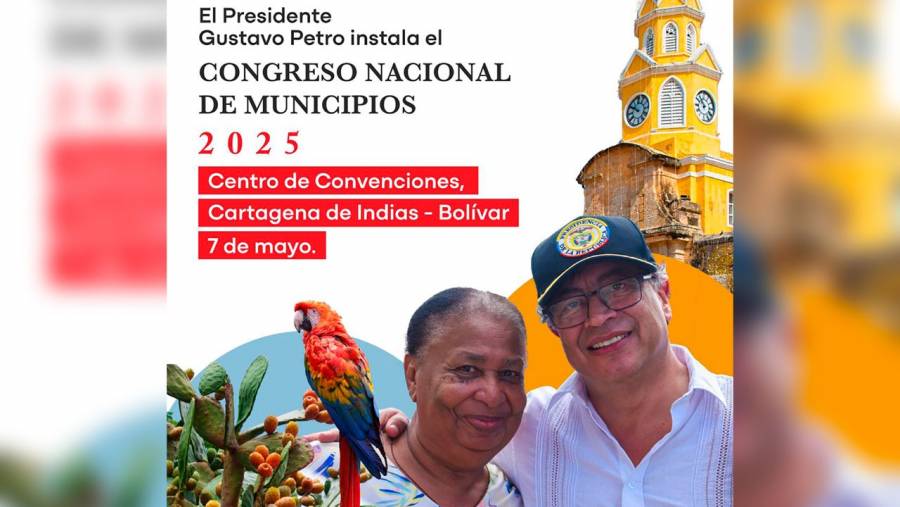Petro instalará el Congreso Nacional de Municipios, un espacio para fortalecer diálogo con más de 1.000 alcaldes y líderes locales