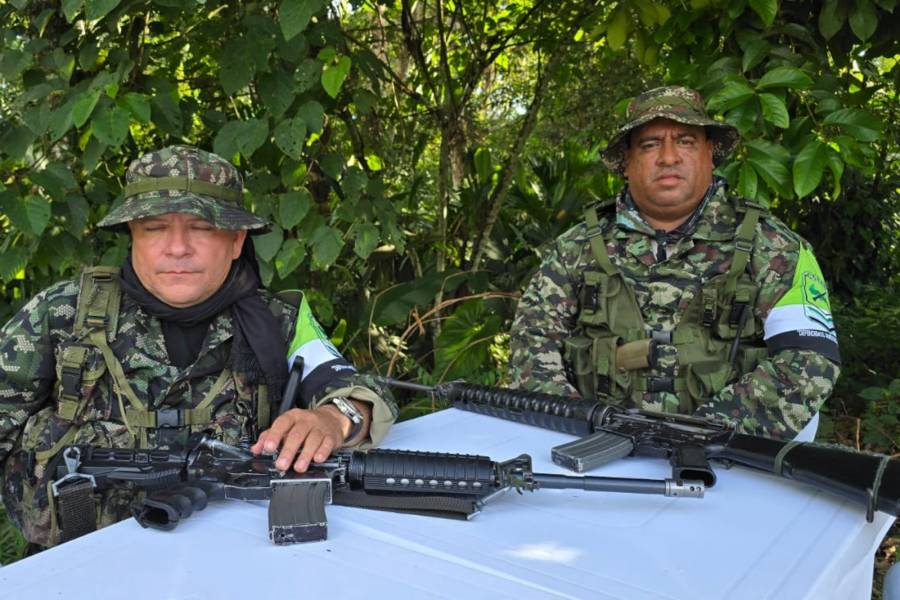 Noboa declara duelo en Ecuador tras muerte de militares en emboscada de guerrilleros colombianos