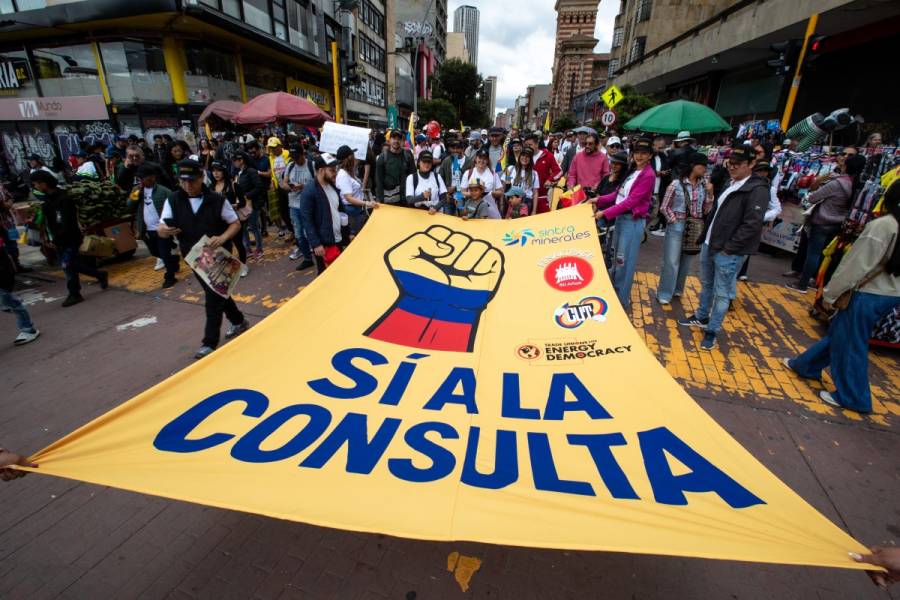 Encuesta revela 43% de apoyo ciudadano a la Consulta Popular en Colombia