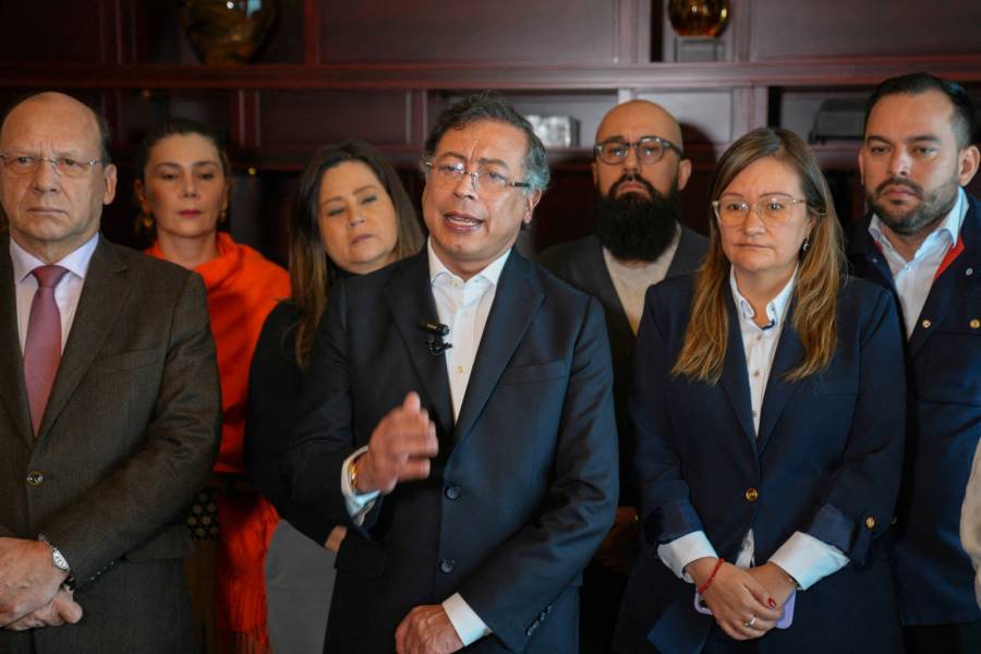 Petro convoca movilizaciones en Colombia tras rechazo del Senado a su consulta popular