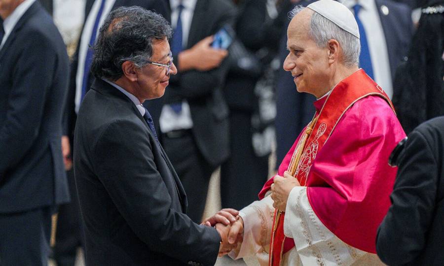 Presidente Petro será uno de los primeros mandatarios que se reunirá con el papa León XIV