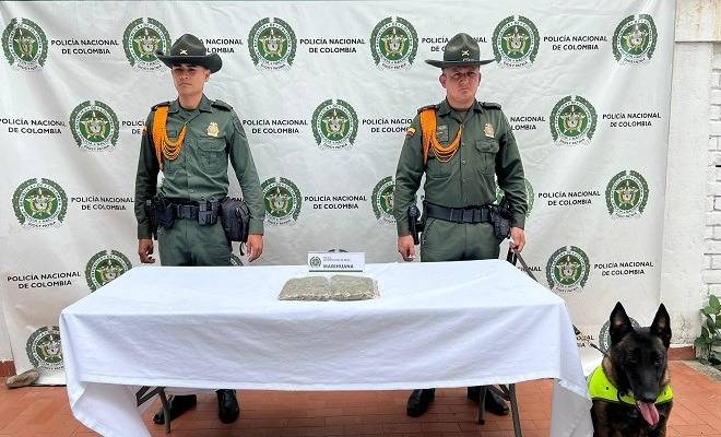 Aprehensión de adolescente por tráfico de estupefacientes en el barrio Bogotá