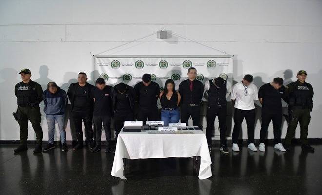 Fueron privados de la libertad por el delito de secuestro a extranjeros en el Parque Lleras