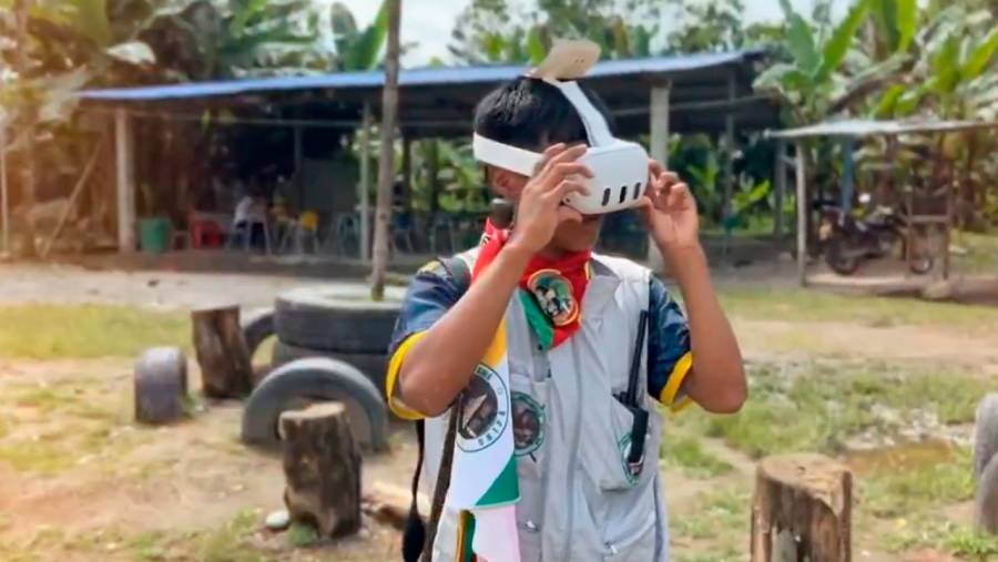 Gobierno nacional entregó aula Steam de robótica para el pueblo Awá en el Pacífico nariñense