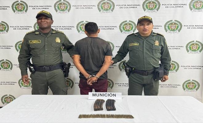 Captura en Inírida por el delito de fabricación, tráfico, porte o tenencia de armas de fuego, municiones y accesorios