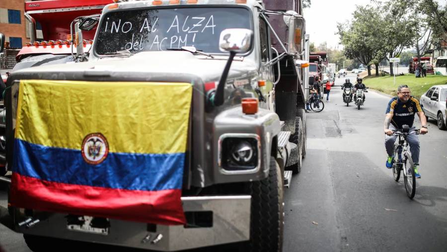 Camioneros anuncian paro nacional por incumplimientos del Gobierno