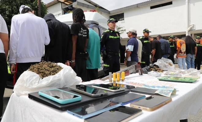 15 diligencias de allanamiento, 20 &oacute;rdenes de captura y 2 capturas en flagrancia en el municipio de Chinchin&aacute;
