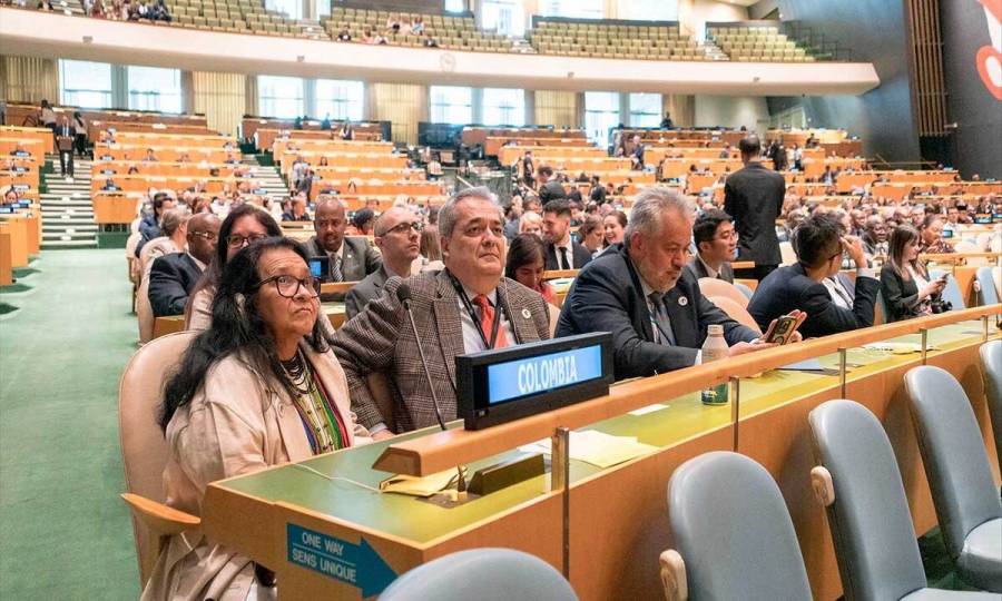 Misión de Colombia ante la ONU destaca el papel histórico de Colombia en el Consejo de Seguridad