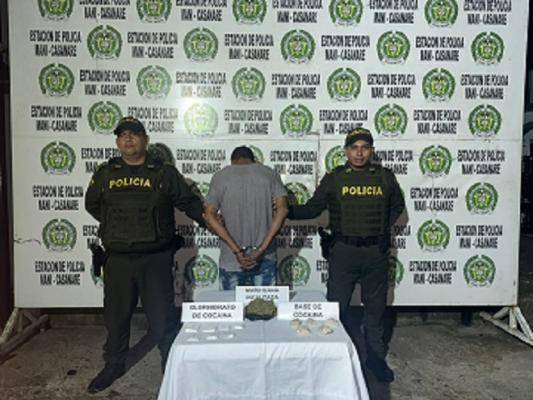 Capturado en flagrancia por el delito de porte de estupefacientes