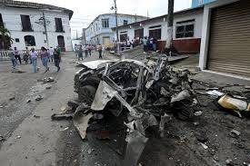 Explotan tres coches bomba en Colombia sin dejar víctimas