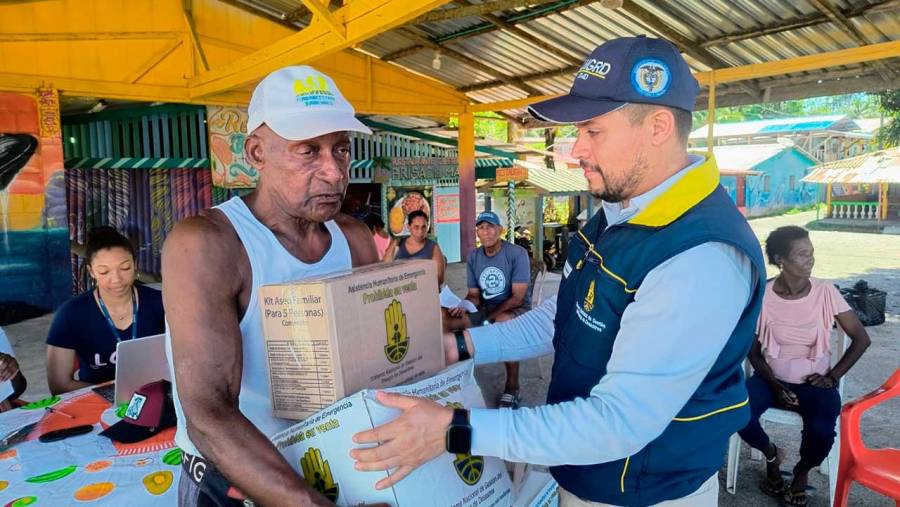 UNGRD ha entregado asistencia humanitaria a 4.544 familias en Buenaventura